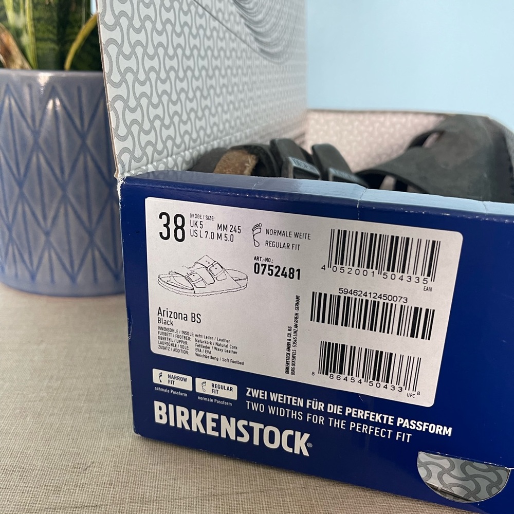Birkenstock Arizona Black